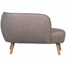 WOOOD HAZEL SMALL SOFA RIGHT GREIGE thumbnail
