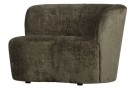 WOOOD STONE SMALL SOFA RIGHT WARM GREEN thumbnail