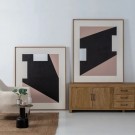 2stk, Abstrakt beige 124x154 thumbnail