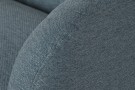 COUCH POLYESTER METAL 129X75X73 BLUE thumbnail