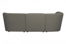 WOOOD COCO 3-SEATER ROUNDED LEFT BOUCLÉ WARM GREEN thumbnail