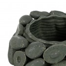 VASE GREEN CERAMIC DECORATION 32 X 32 X 23 CM thumbnail