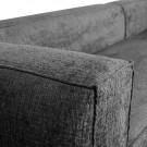 WOOOD BEAN CORNER SOFA RIGHT STRUCTURE VELVET CLOUD SKY thumbnail