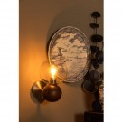 Babble vegglampe glass valnøtt thumbnail