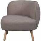WOOOD HAZEL SMALL SOFA LEFT GREIGE thumbnail