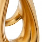 FIGURE GOLD CERAMIC DECORATION 12 X 10 X 41 CM thumbnail