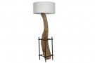 FLOOR LAMP TEAK IRON 75X75X200 LA-217899 thumbnail