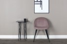 Velvet 2pk spisestol gammelrosa thumbnail