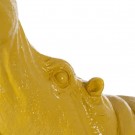 FIGURE HIPPO YELLOW RESIN 66 X 25,50 X 51 CM thumbnail