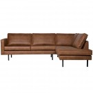 WOOOD RODEO CORNER SOFA RIGHT COGNAC thumbnail