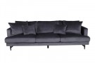 Sofia 3-seter sofa mørkegrå thumbnail