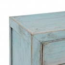Skjenk i blåfarget furutre 180x44x89 thumbnail