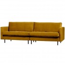 WOOOD RODEO CLASSIC SOFA 3-SEATER VELVET OCHRE thumbnail