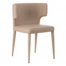 Beige spisestol 58x58x82 thumbnail