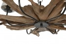 CEILING LAMP TEAK IRON 130X130X35 LA-217893 thumbnail