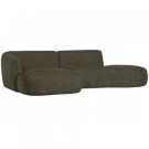 WOOOD POLLY CHAISE LONGUE LEFT GREEN thumbnail