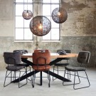 DEZ DINING CHAIR ANTRACIT VELOUR thumbnail