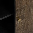 Skjenk brunn-gull mangotre 153x41x75 thumbnail
