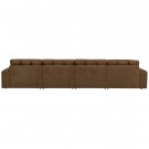 WOOOD SECOND DATE 4-SEATER STRUCTURE VELVET BRASS thumbnail