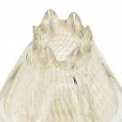 Crown håndformet vaseglass off white 24x18cm thumbnail