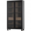 WOOOD GOOS 2-DRS CABINET PINE BLACK/WALNUT [fsc] thumbnail