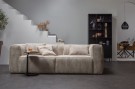 WOOOD BEAN 3,5-SEATER SOFA HEFTY RIBCORD TRAVERTIN thumbnail
