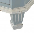 COMMODE BLUISH GREY WOOD 92 X 46 X 81 CM thumbnail