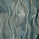VASE BLUE CERAMIC DECORATION 32 X 32 X 55 CM thumbnail