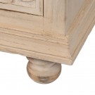 Garderobeskap beige mangotre 90x40x180 thumbnail