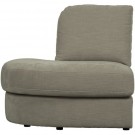 Vtwonen FAMILY 1-SEAT ELEMENT ROUNDCORNER LEFT WOVENFABRIC WARMGREY thumbnail