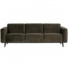 WOOOD STATEMENT 3-SEATER 230 CM VELVET WARM GREEN thumbnail