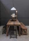 Rustic spisebord - resirkulert tre - 230 cm thumbnail