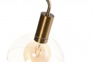 VEGGLAMPE  GLASS METAL 20X25X28 GOLDEN thumbnail