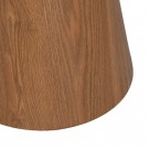 DINING TABLE BLACK-BROWN METAL-CERAMIC 120 X 120 X 75 CM thumbnail