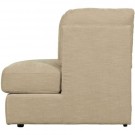 Vtwonen FAMILY 1-SEAT ELEMENT ROUND CORNER RIGHT WOVEN FABRIC SAND thumbnail