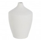 VASE WHITE CERAMIC DECORATION 24 X 24 X 32 CM thumbnail