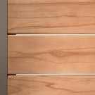 Svovel spisebord tre/aluminium sand 220x100cm thumbnail