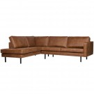WOOOD RODEO CORNER SOFA LEFT COGNAC thumbnail