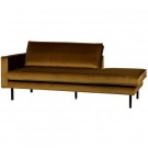 WOOOD RODEO DAYBED LEFT VELVET HONEY YELLOW thumbnail