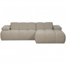 WOOOD MOJO CHAISE LONGUE BOUCLÉ BEIGE MELANGE Høyre / venstre. thumbnail