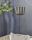 Vegglampe, HDFlola, Antikk brun thumbnail