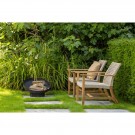 2stk, Copper lenestol teak natur thumbnail