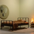 WOOOD MEES BED METAL BLACK 120x200CM thumbnail