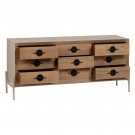 BUFFET WHITE-NATURAL WOOD-METAL AIKO 148 X 38 X 66 CM thumbnail