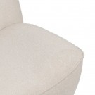 ARMCHAIR WHITE MDF-CLOTH 71 X 81 X 66 CM   thumbnail