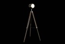 TRIPOD gulvlampe - tre og lettmetall 66X66X142 thumbnail