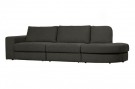 Vtwonen FAMILY 2,5-SEATER SOFA ROUNDED RIGHT ANTHRACITE thumbnail