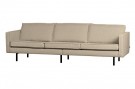 WOOOD RODEO SOFA 3-SEATER BOUCLÉ BEIGE thumbnail