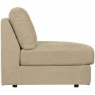 Vtwonen FAMILY 1-SEAT ELEMENT ROUND CORNER RIGHT WOVEN FABRIC SAND thumbnail