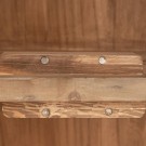 Garderobeskap natur Almetre 122x44x210 thumbnail